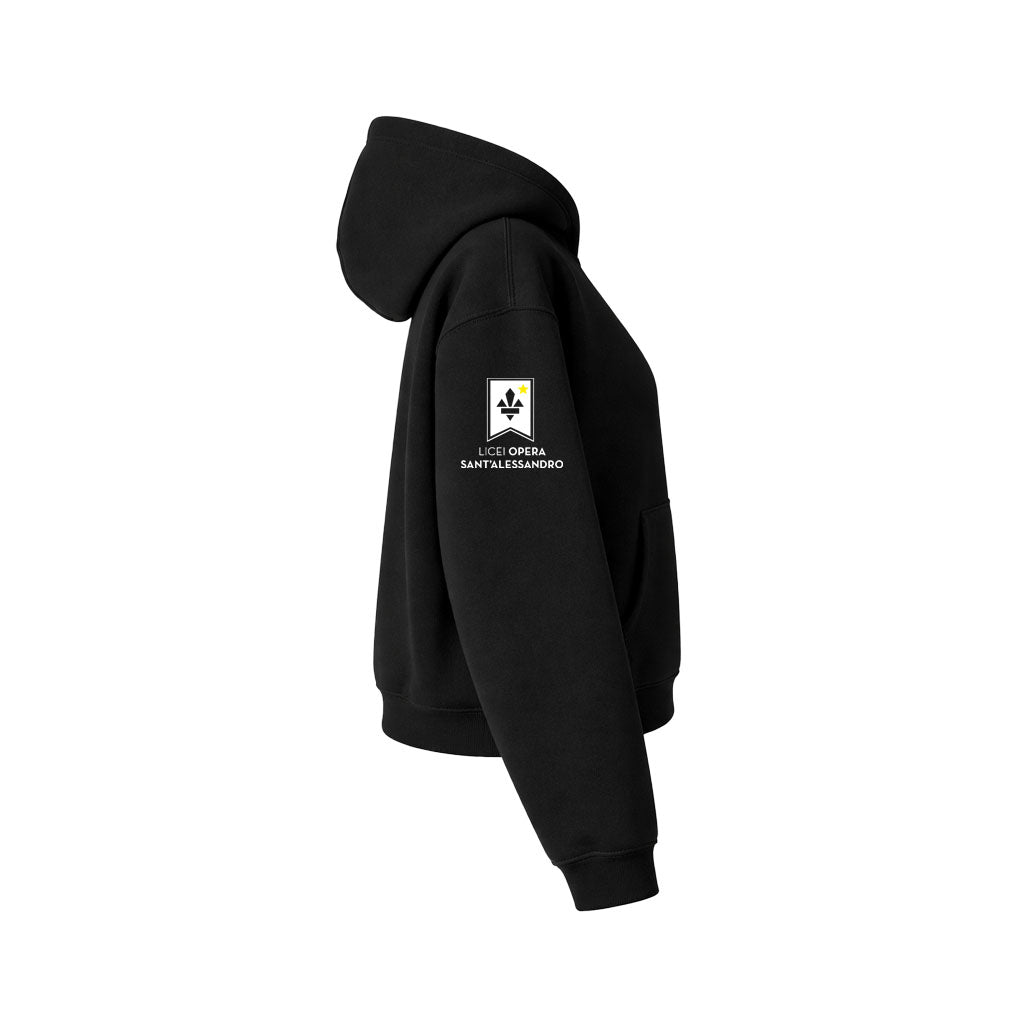 Felpa Boxy Fit Black