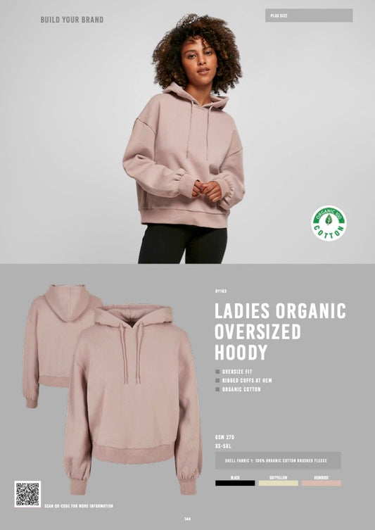 (Organic) Ladies Oversized Hoody