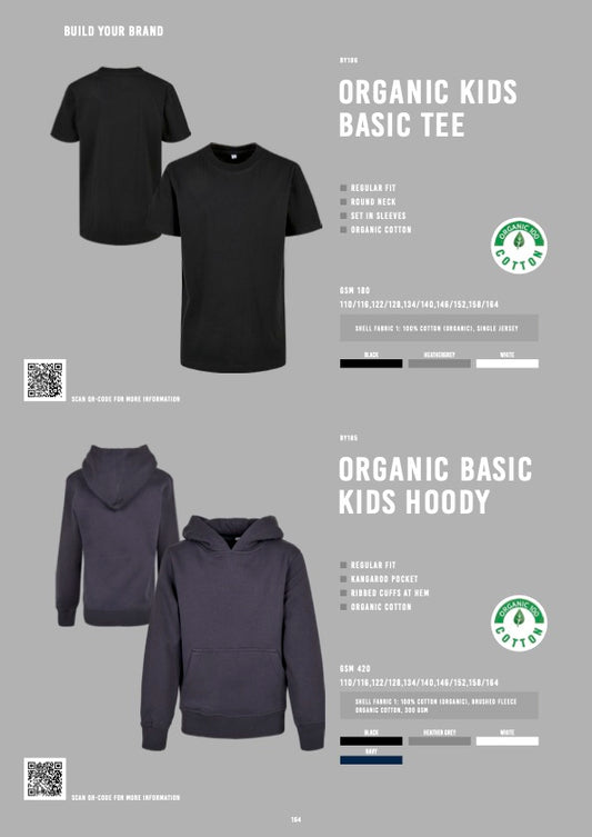(Organic) Kids Basic Tee / Hoody