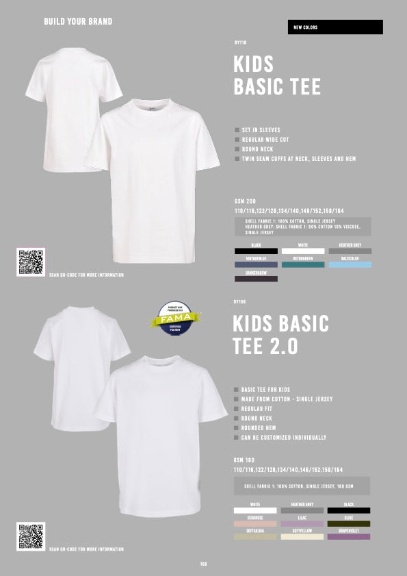 (Organic) Kids Basic Tee