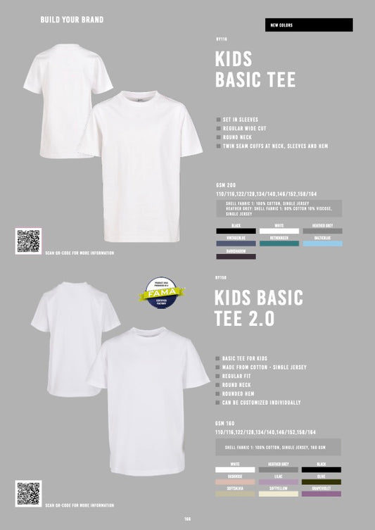 (Organic) Kids Basic Tee