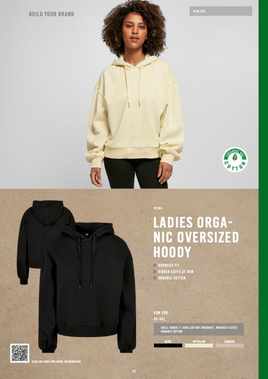 (Organic) Ladies Oversized Hoody