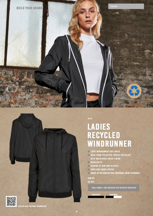 (Organic) Ladies Recycled Windrunner