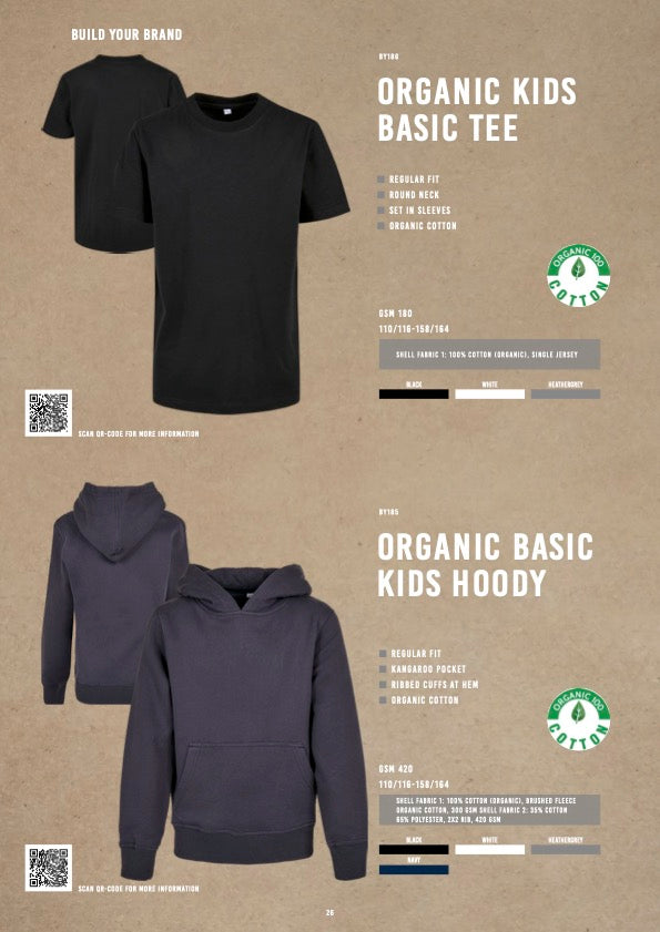 (Organic) Kids Basic Tee / Hoody