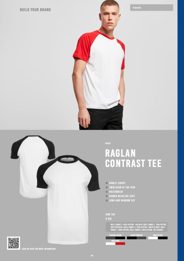 Raglan Contrast Tee