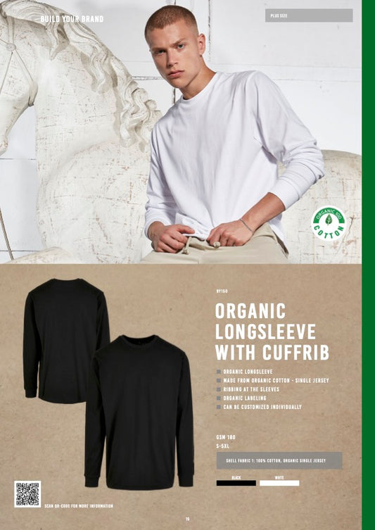 (Organic) Longsleeve With Cuffrib