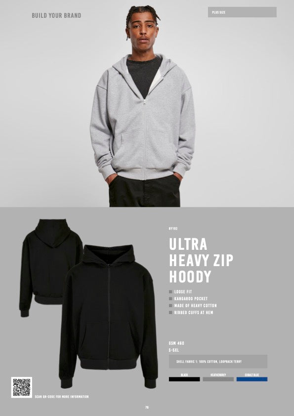 Ultra Heavy Zip Hoody