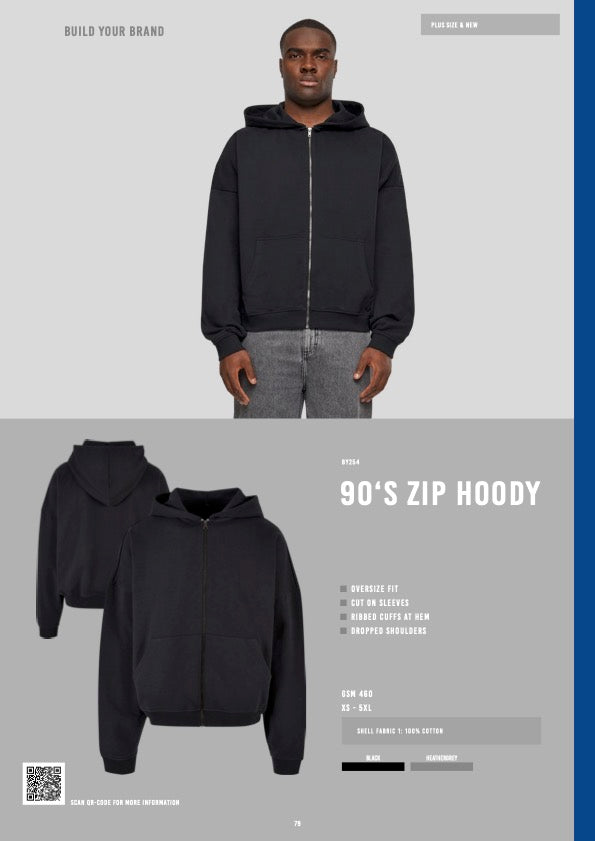 90's Zip Hoody