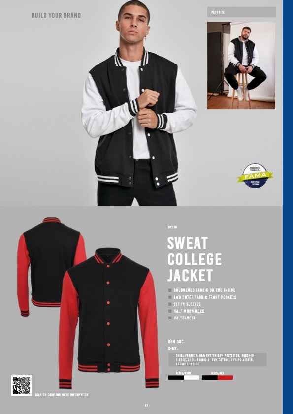 Sweat College Jacket