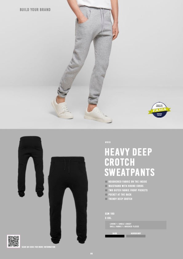 Heavy Deep Crotch Sweatpants