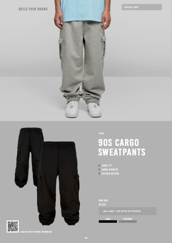 90's Cargo Sweatpants