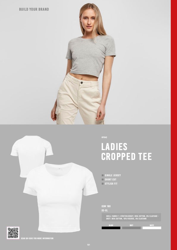 Ladies Cropped Tee
