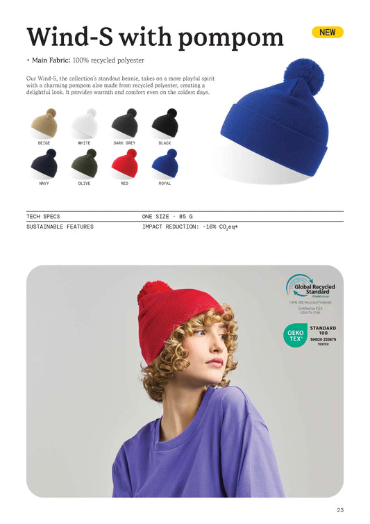 Wind-S with pompom