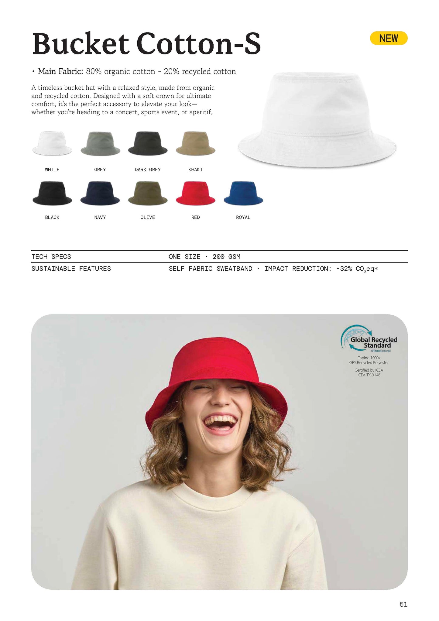 Bucket Cotton-S