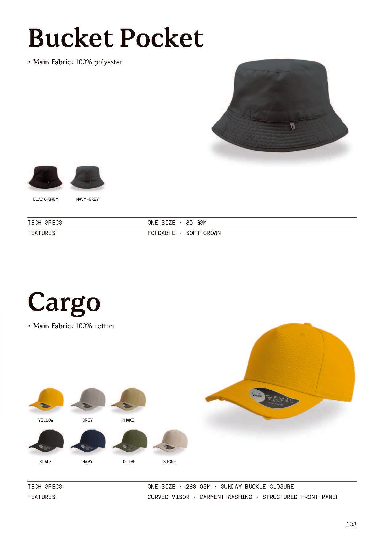 Bucket Pocket / Cargo