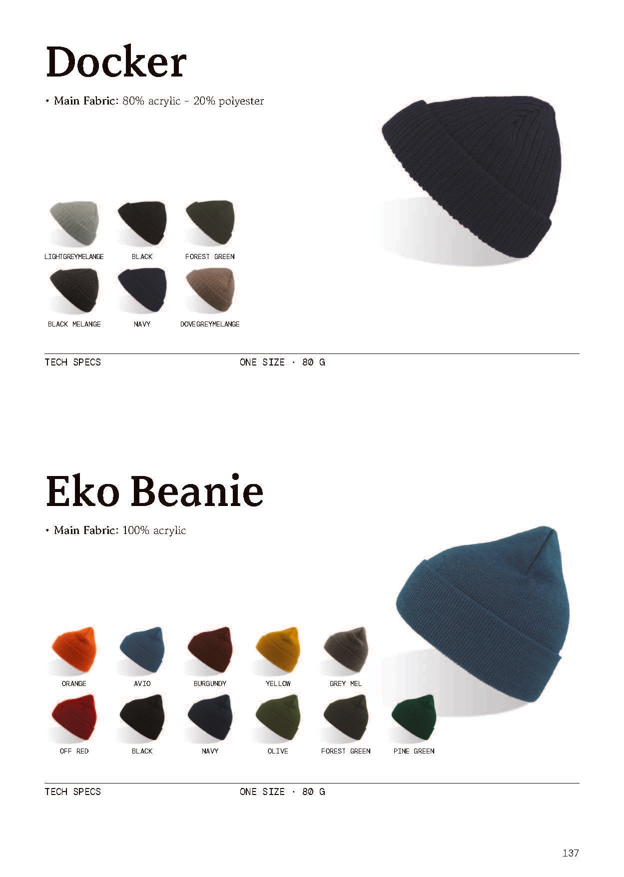 Docker / Eco Beanie
