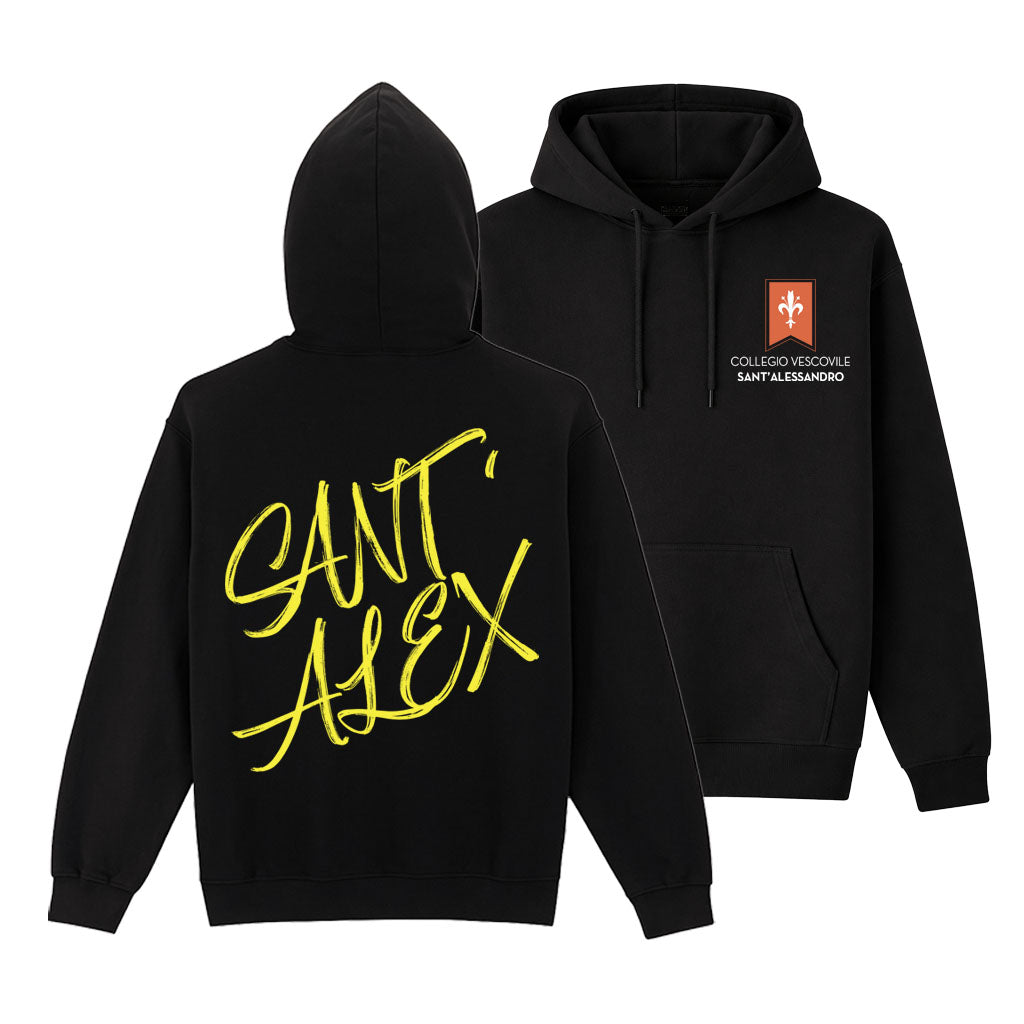 Felpa Collegio Vescovile V1 Black