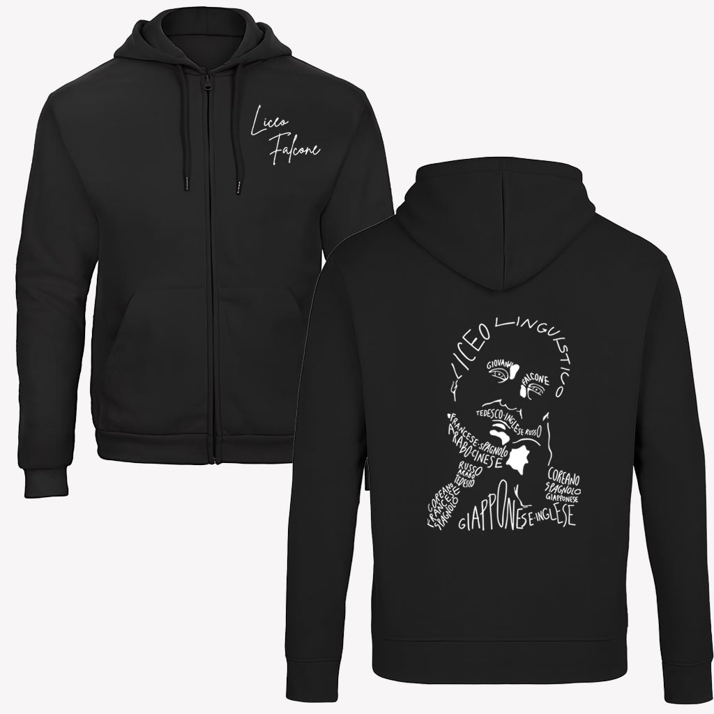 Felpa Zip Falcone