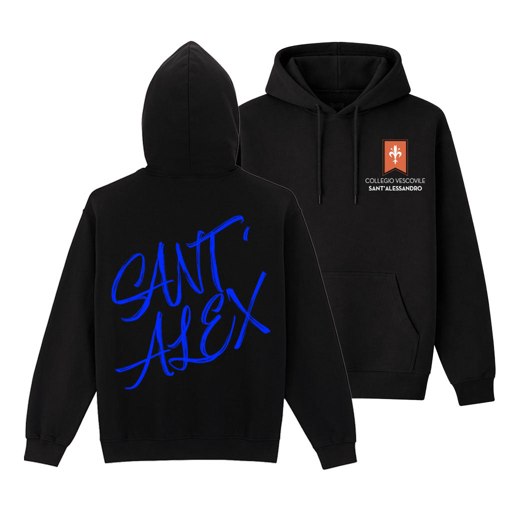 Felpa Collegio Vescovile V1 Black