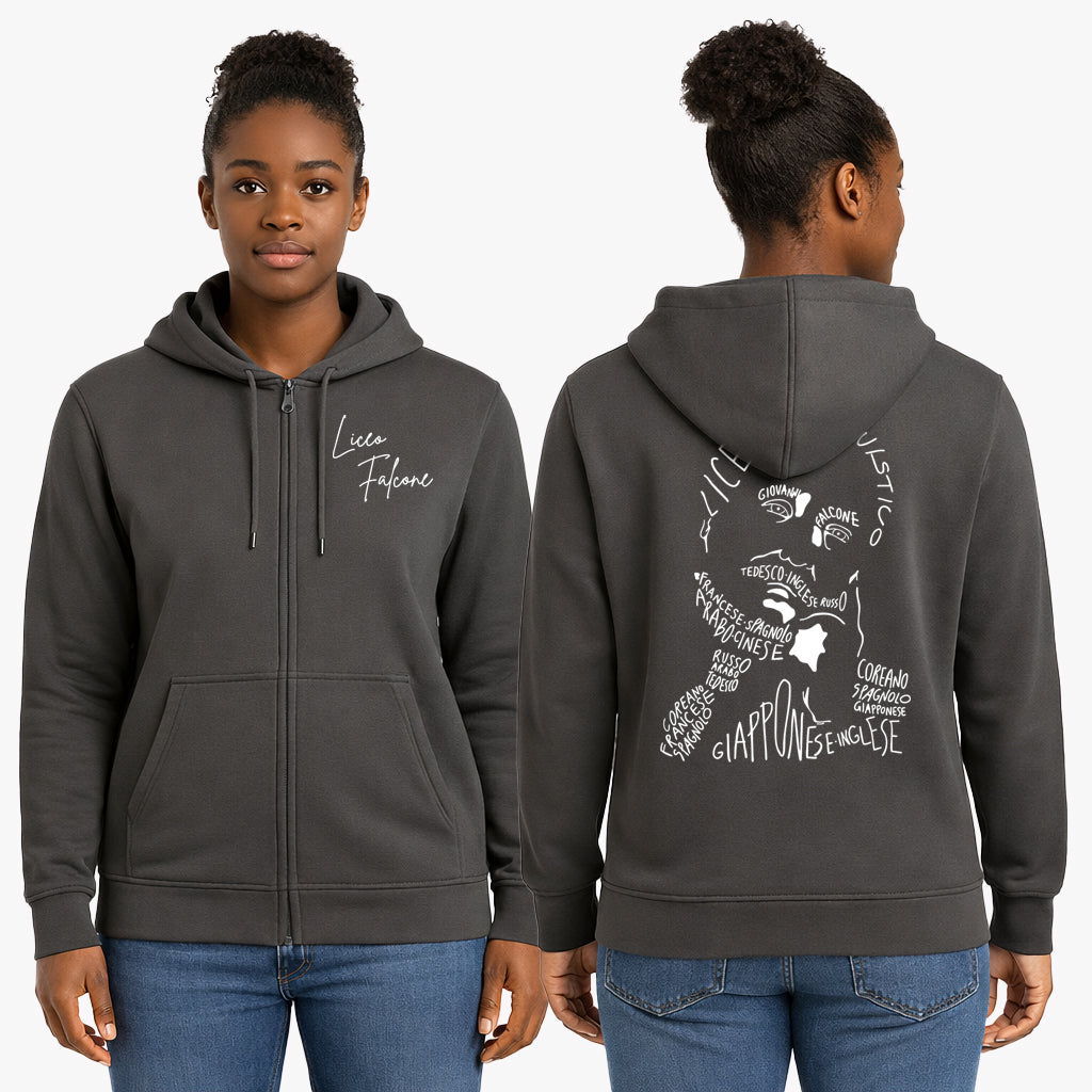 Felpa Zip Falcone