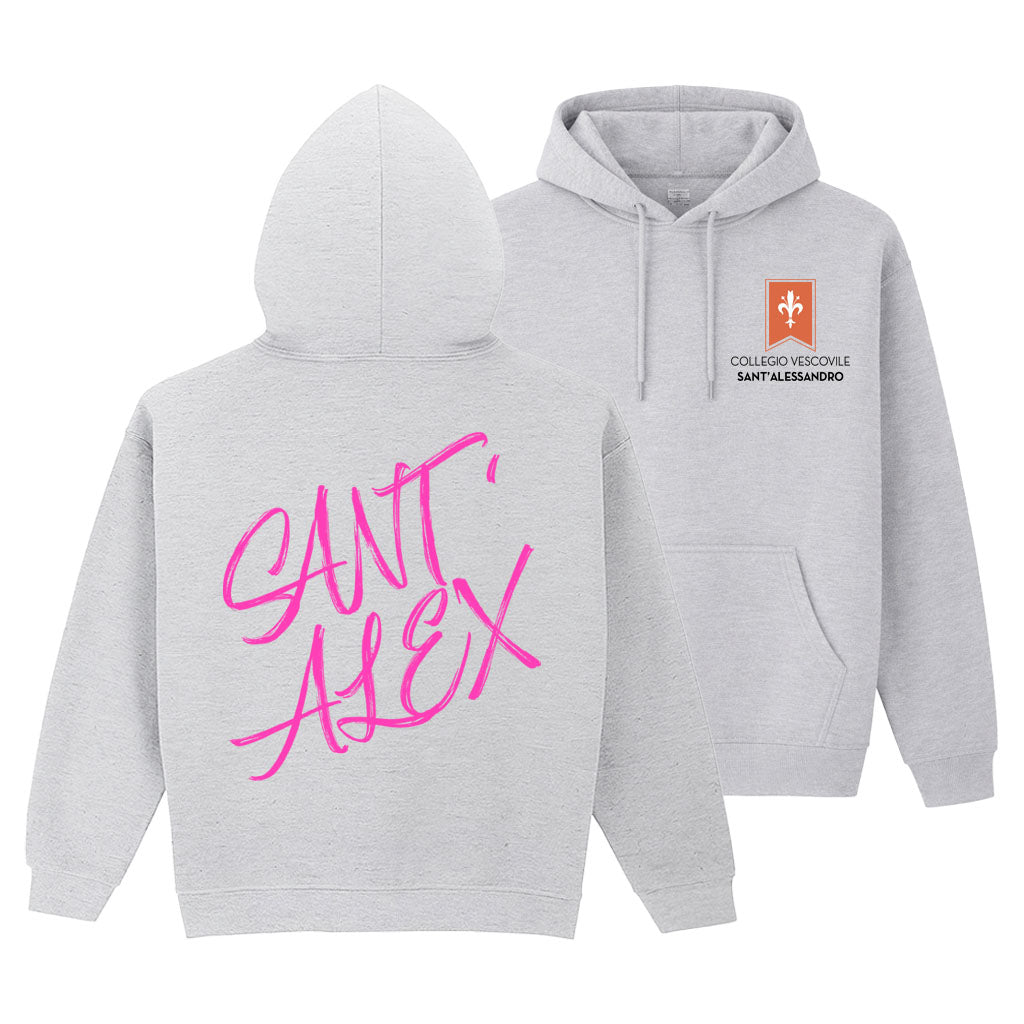 Felpa Collegio Vescovile V1 Grey