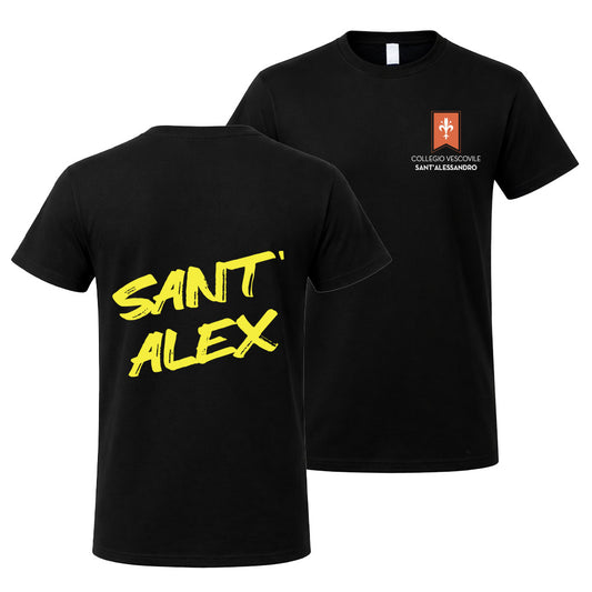 T-Shirt Collegio Vescovile V2 Black