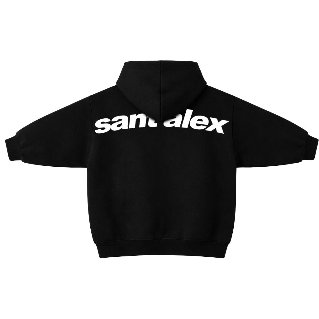 Felpa Boxy Fit Black