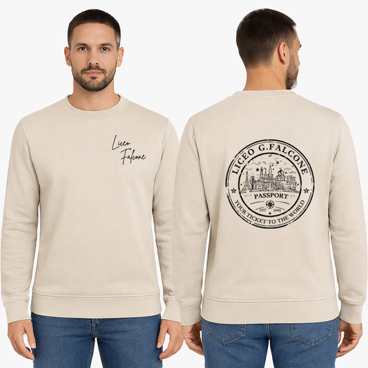 Felpa Girocollo ECO Passport