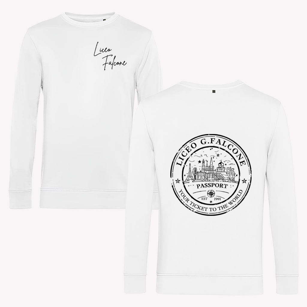 Felpa Girocollo ECO Passport