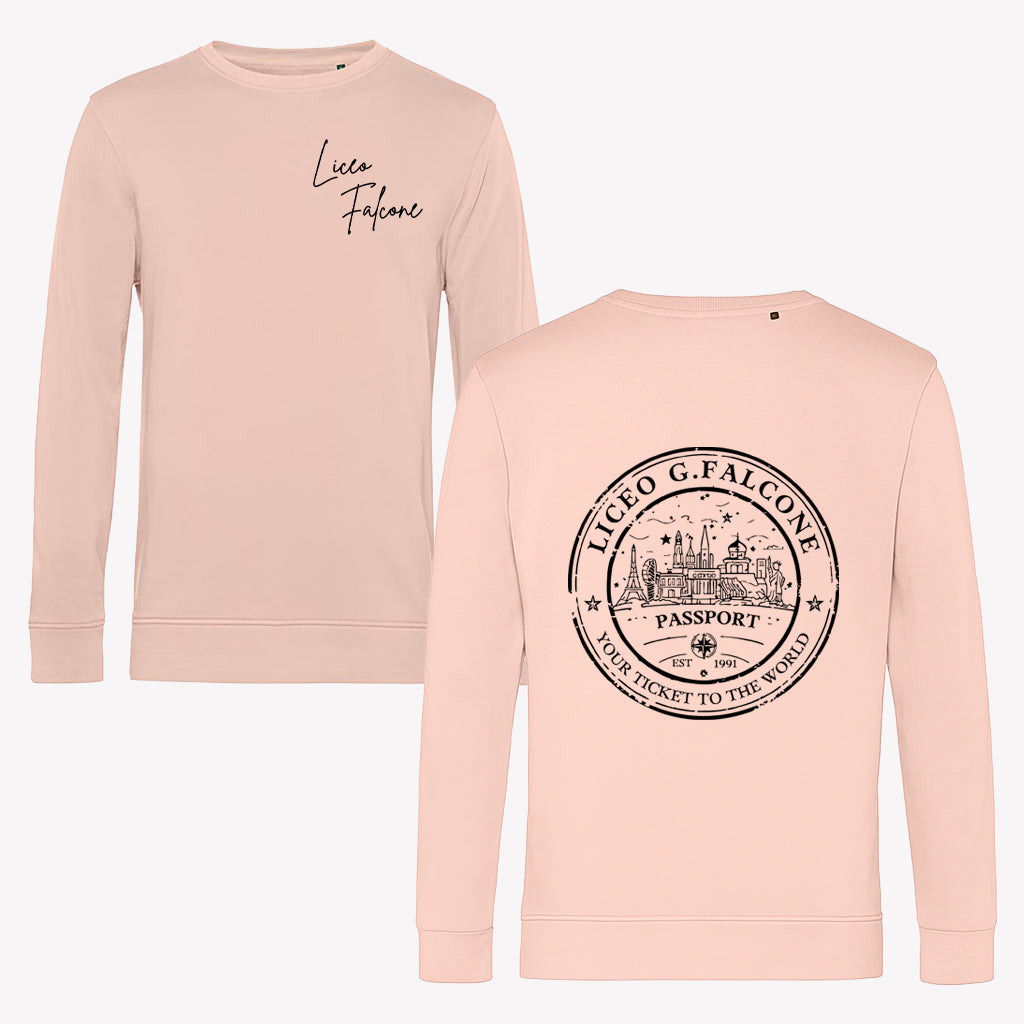 Felpa Girocollo ECO Passport