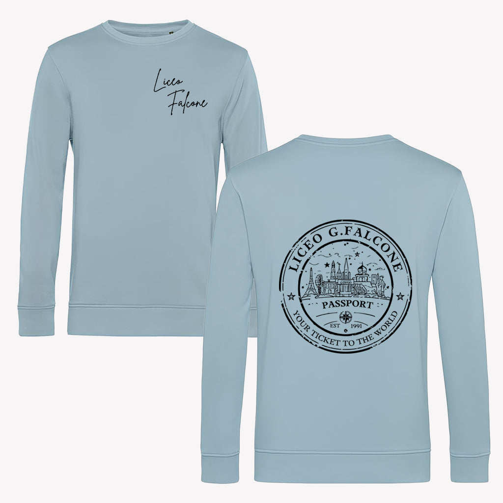 Felpa Girocollo ECO Passport