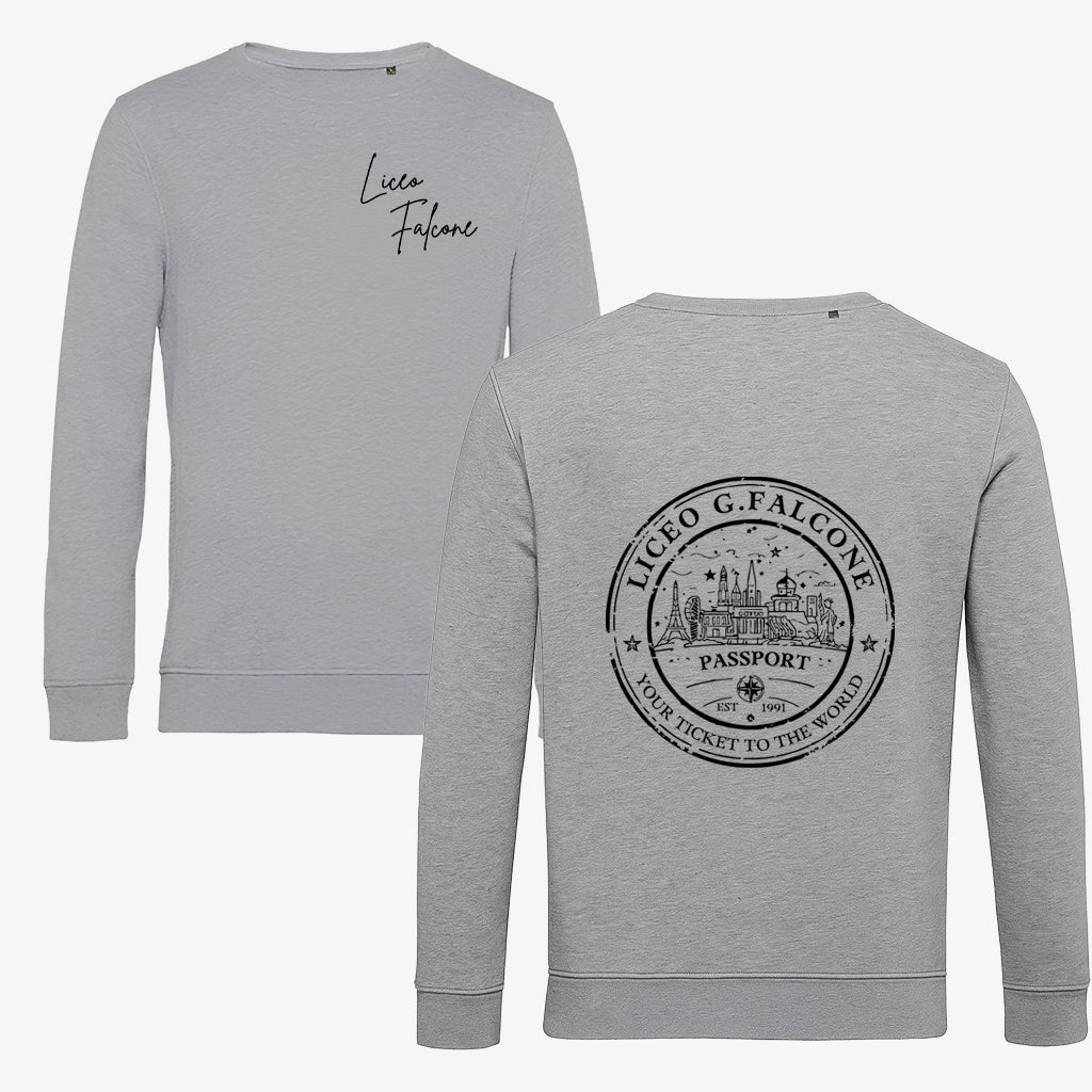 Felpa Girocollo ECO Passport