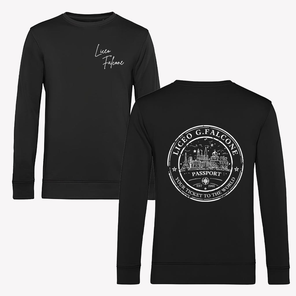 Felpa Girocollo ECO Passport