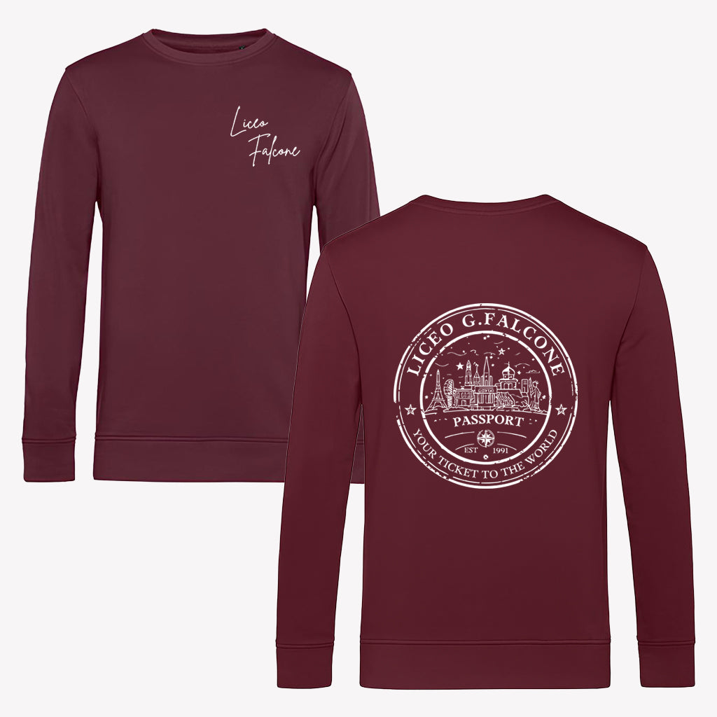 Felpa Girocollo ECO Passport