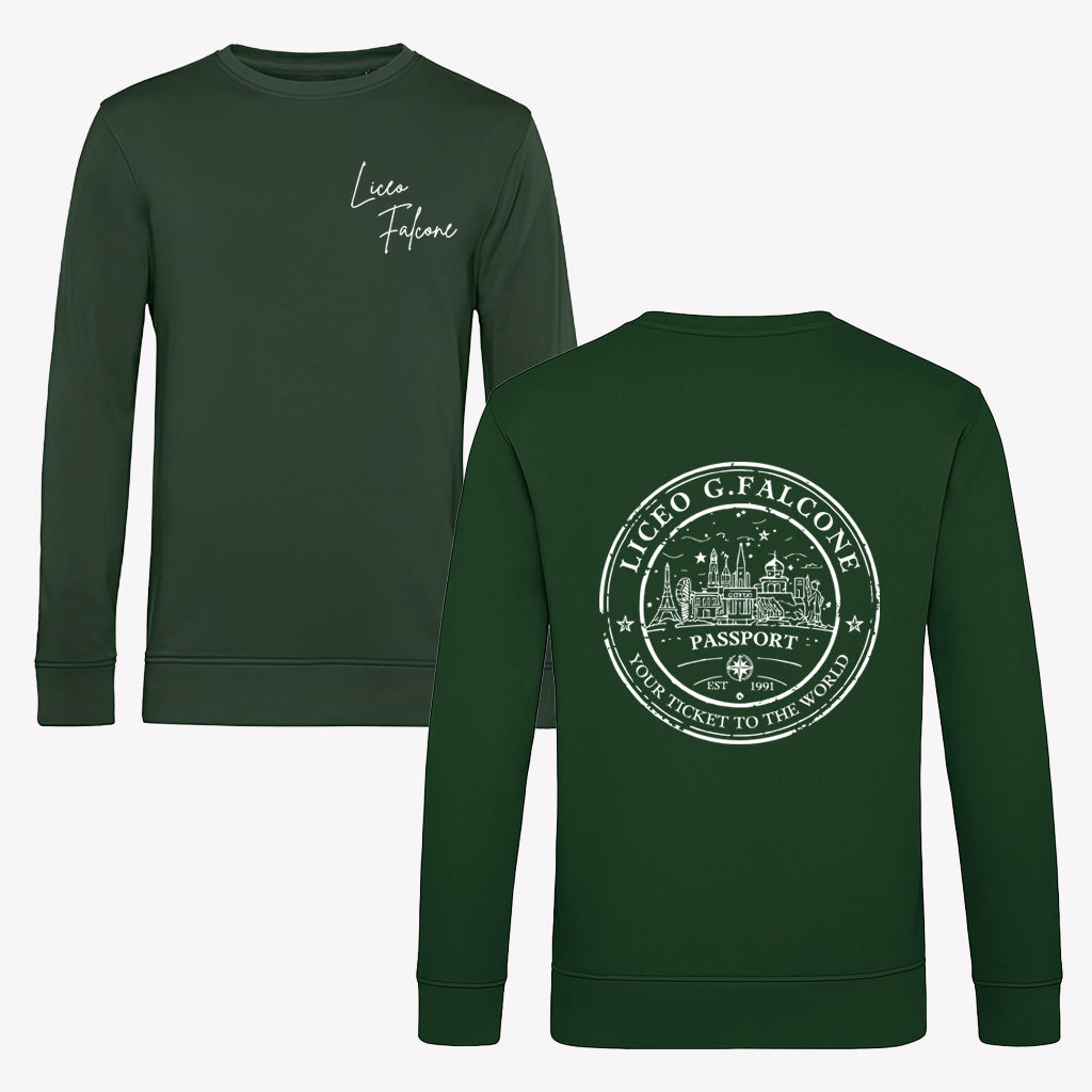 Felpa Girocollo ECO Passport