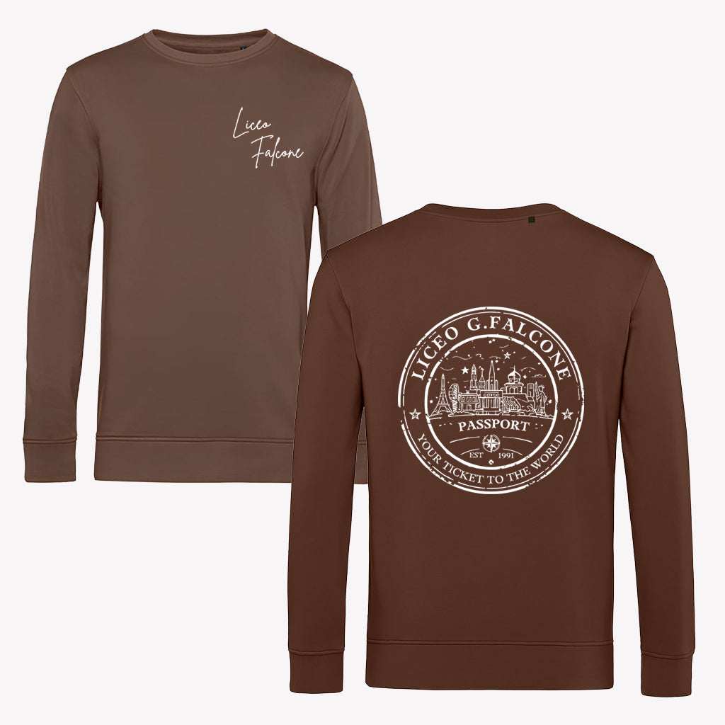 Felpa Girocollo ECO Passport