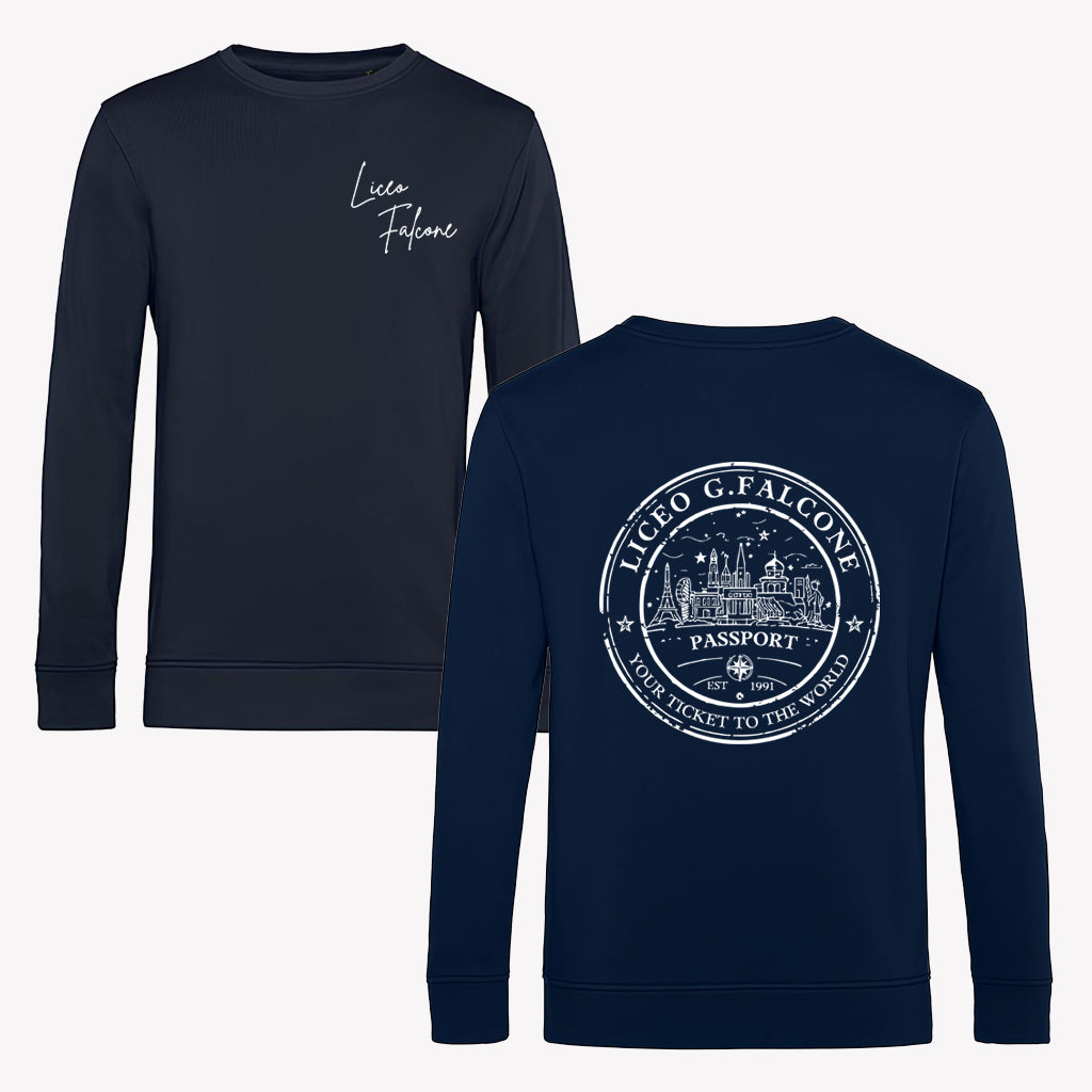 Felpa Girocollo ECO Passport